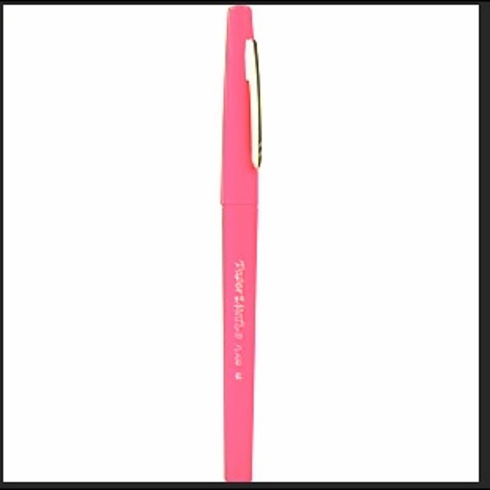 pink paper mate flair pen